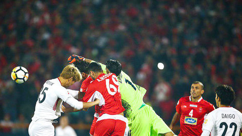 تشویق پرسپولیس پس از نایب قهرمانی در لیگ قهرمانان آسیا پرسپولیس