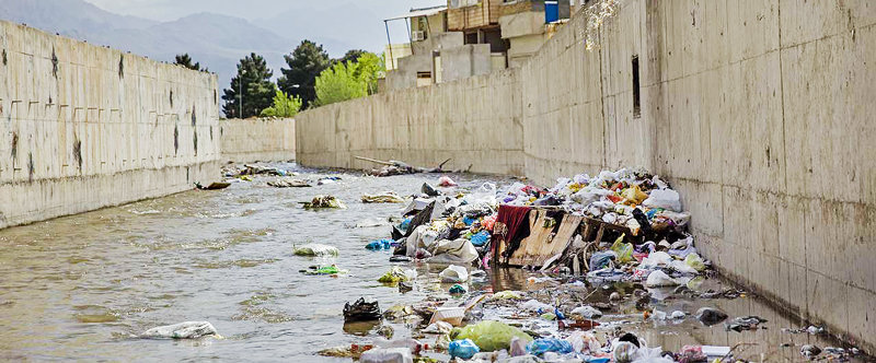 ورود شیرابه‌های زباله به رود هراز | خطر ویلاسازی‌ها