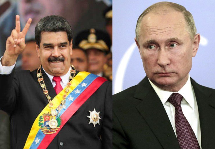 مادورو با پوتین دیدار می‌کند