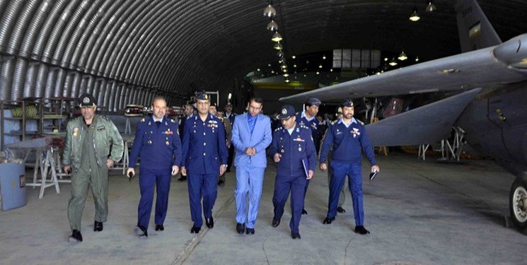 هیئت نظامی پاکستان از پایگاه هوایی شهید بابایی بازدید کرد