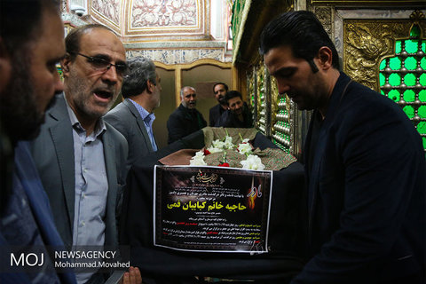 مراسم ترحیم آیتالله مومن برگزار شد