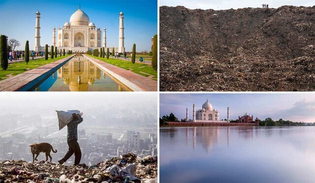 هشدار دی کاپریو درباره کوه زباله‌ها در هندوستان