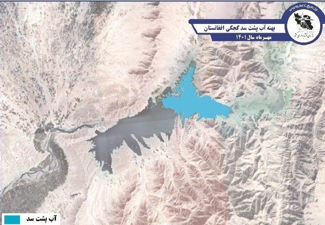 دروغ طالبان به ایران درباره نبود آب کافی در پشت سدهای کجکی و کمالخان | این تصاویر ماهوارهای گویای واقعیت است