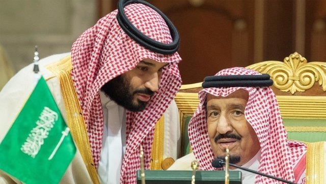 پادشاه و وليعهد عربستان