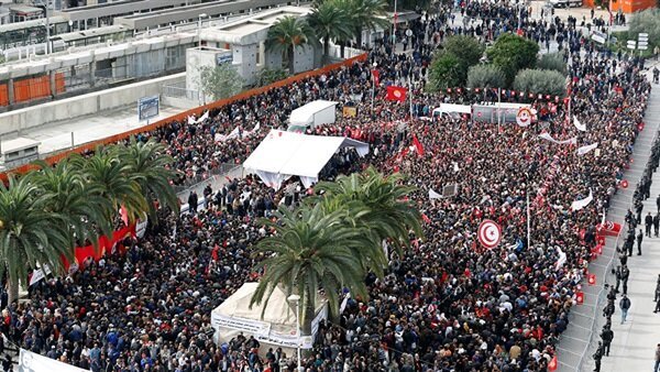 اعتراضات در تونس
