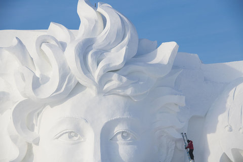 مجسمه برفی در چین