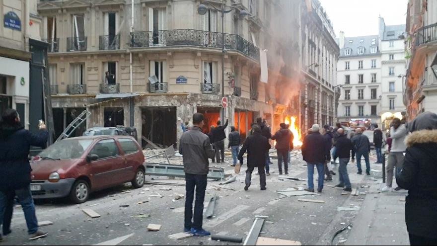 انفجار در پاريس