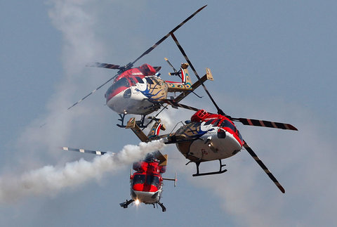 هلیکوپترهای Dhruv ساخت هند