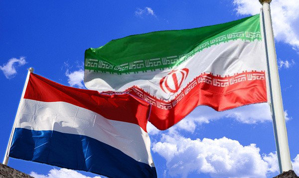 پرچم ایران و هلند