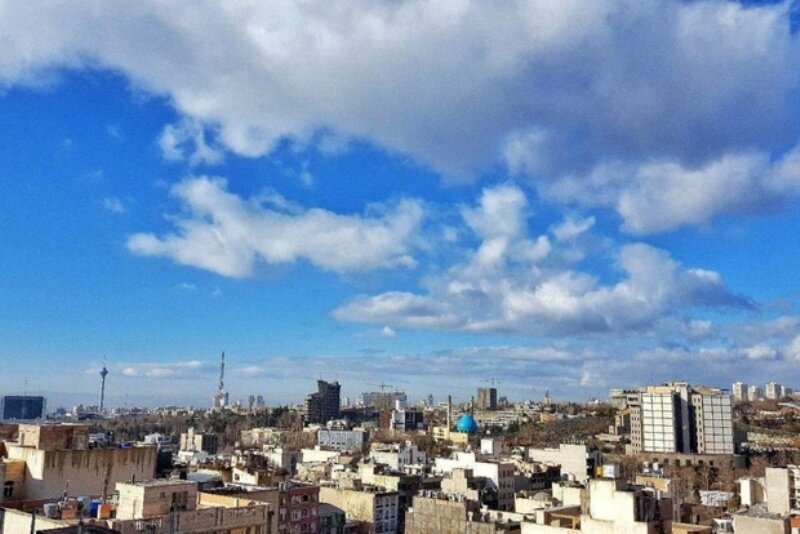 دمای هوای تهران تا درجه کاهش می یابد