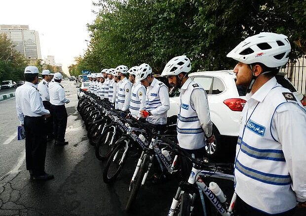 پليس دوچرخه سوار