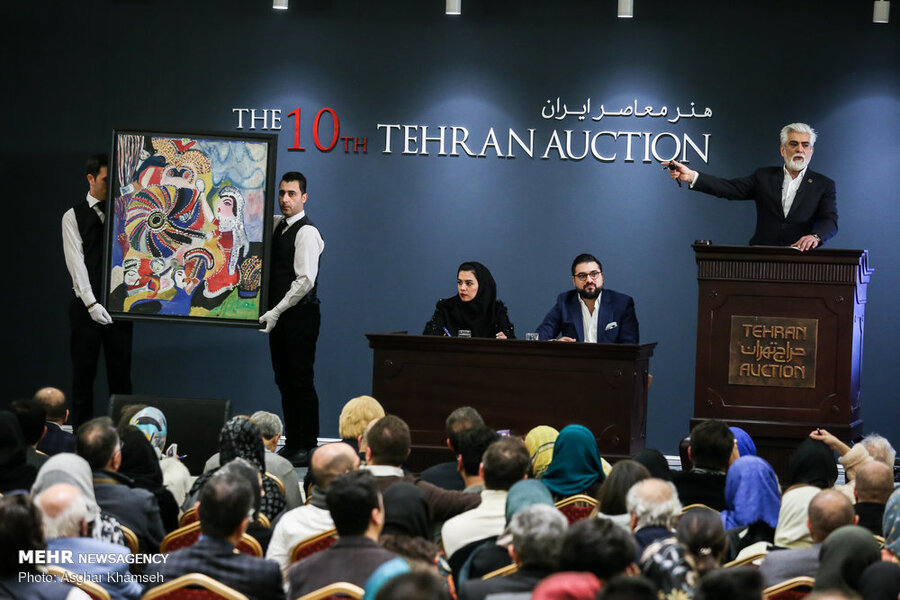 هنرمندان تاجر شدند یا تاجران علاقمند به هنر/ حراج تهران مقصر است؟