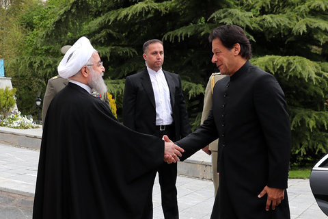 تصاویر | استقبال رسمی رئیس‌جمهور از نخست‌وزیر پاکستان