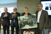 گزارش تصویری | آیین بزرگداشت استاد علی‌اکبر قاضی‌زاده در موسسه همشهری