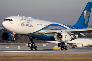ممانعت عربستان از فرود هواپیمای عمانی در فرودگاه جده