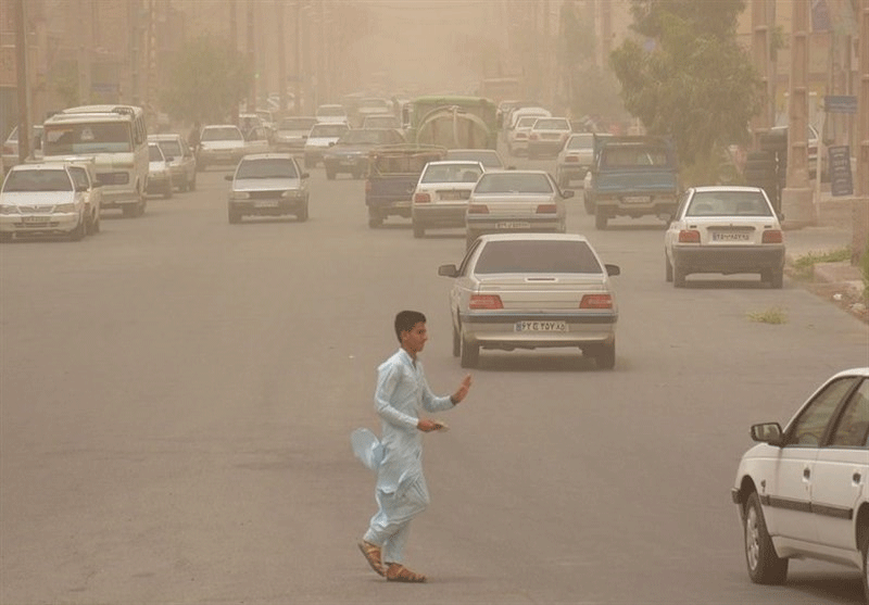 سیستان و بلوچستان غبارآلود است