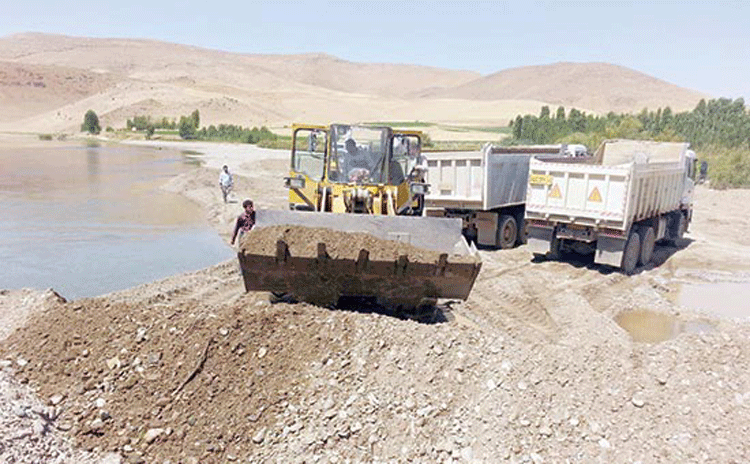 کارگاه‌های برداشت شن و ماسه