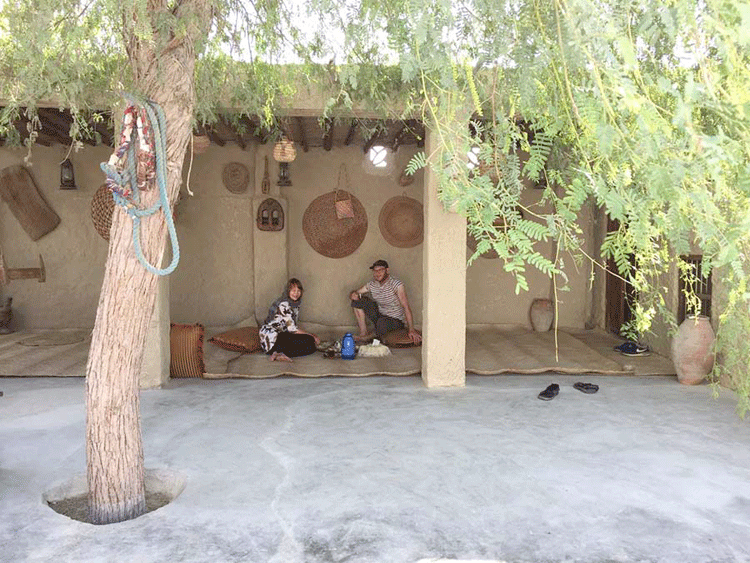 مزرعه گردشگری در روستای سلخ قشم