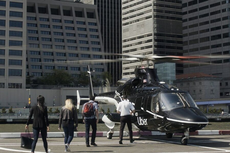وعده راه‌اندازی سرویس حمل و نقل مسافران با هلیکوپتر