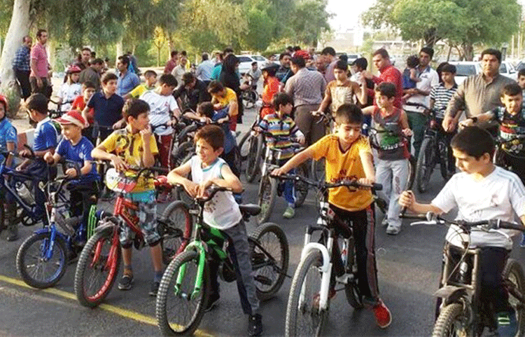 دوچرخه سواری در مازندران
