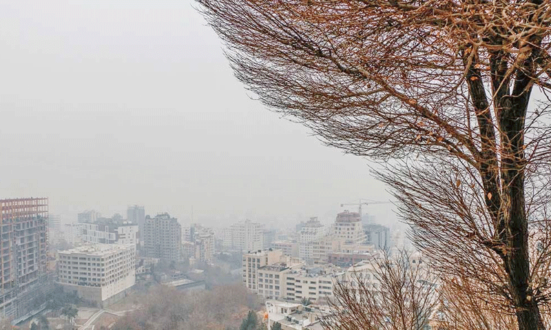 هوای تهران ناسالم برای حساس‌ها است