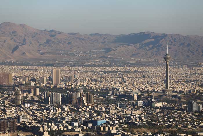 نمای شهر تهران