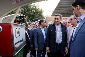 افتتاح موزه پمپ بنزين با حضور حناچي