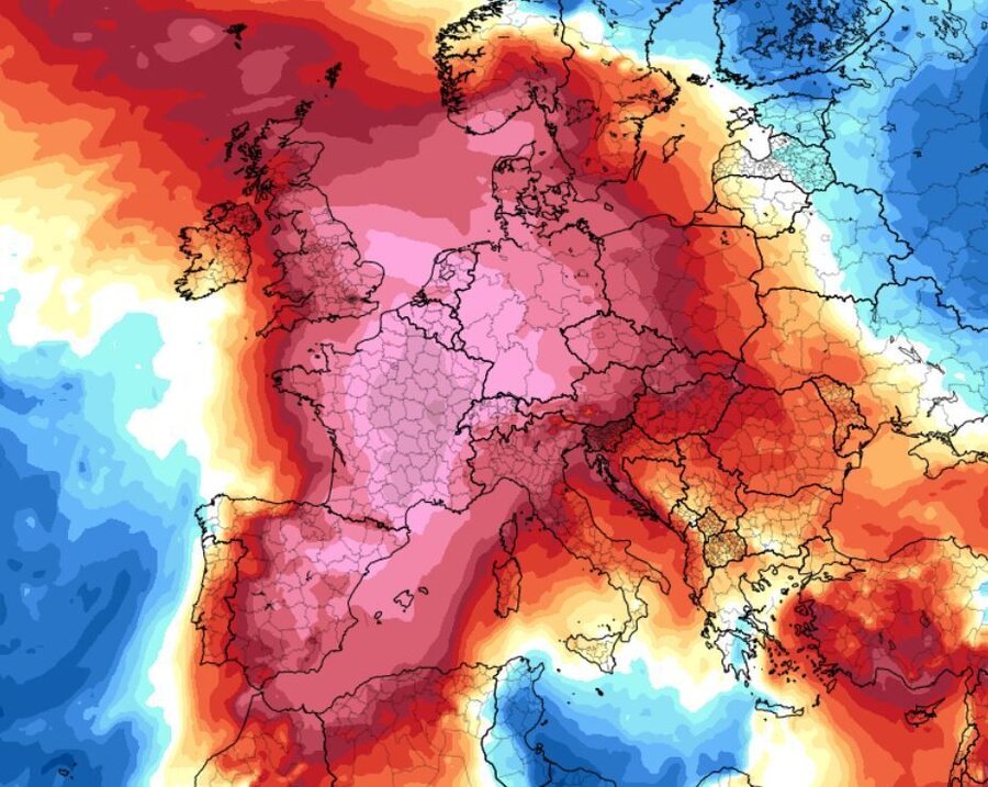 گرما در اروپا