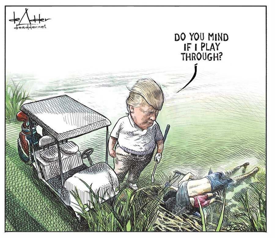 ترامپ کاریکاتور