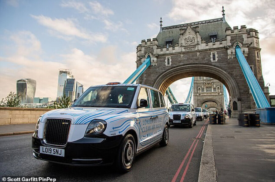 تاکسی های لندن پاکسازی می شوند