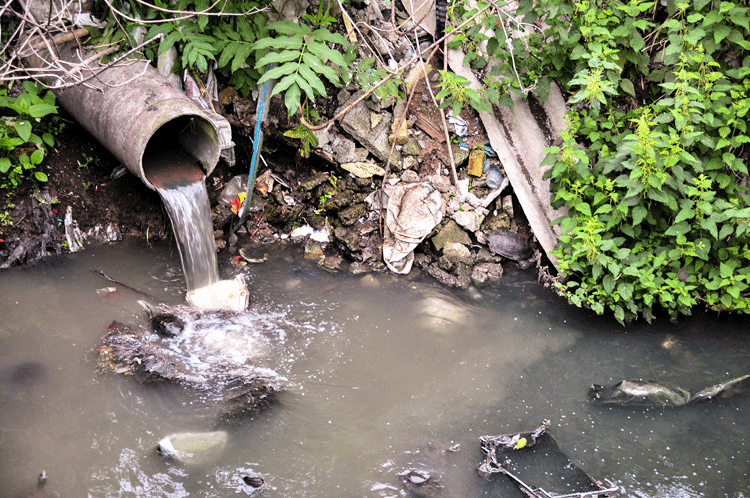 رهاسازی فاضلاب‌ در رودخانه‌های شهری