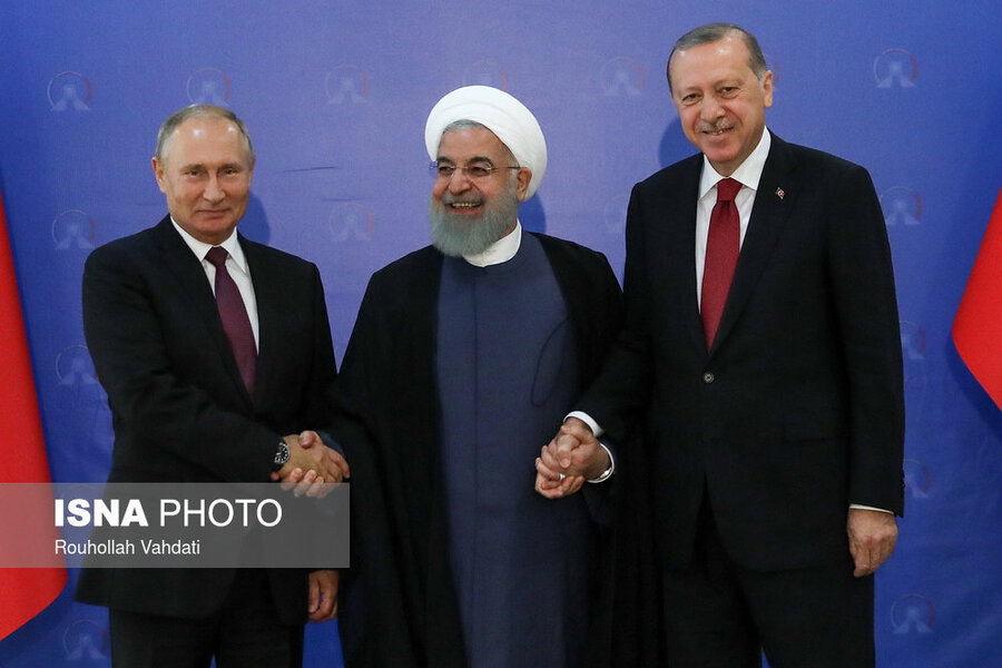 ترکیه میزبان پنجمین نشست سه‌جانبه روحانی، پوتین و اردوغان درباره سوریه