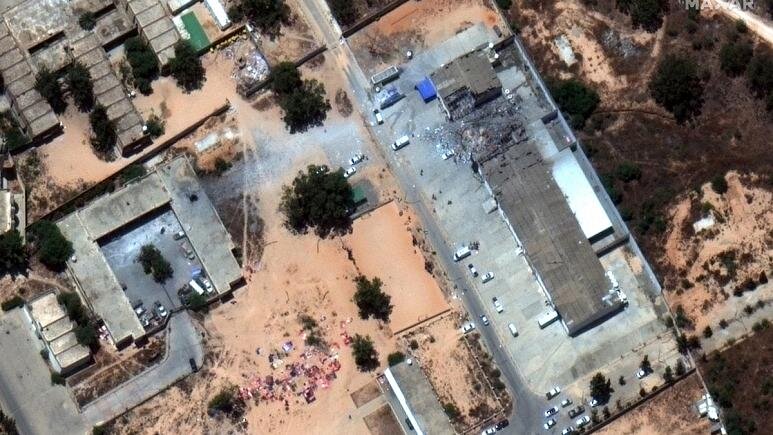 حمله به اردوگاه پناهندگان در ليبي
