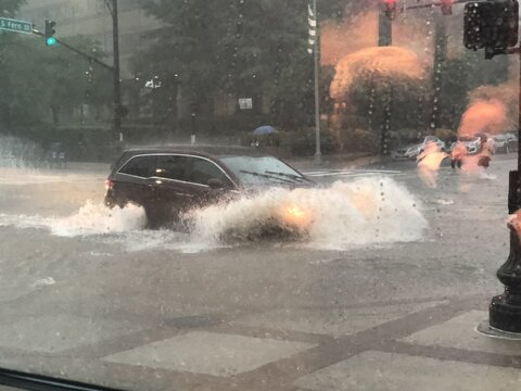 سیلاب در واشنگتن