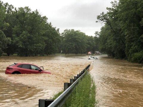 سیلاب در واشنگتن