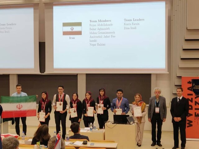 تیم ایران در مسابقات بین‌المللی فیزیکدانان جوان