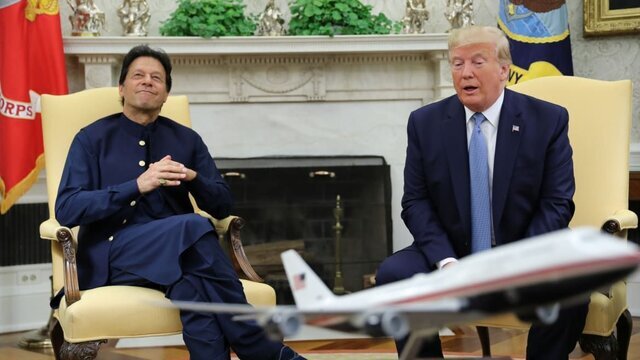 ديدار ترامپ و عمران خان