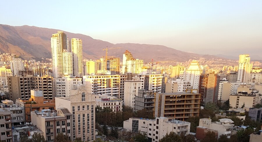 نمای شمال تهران