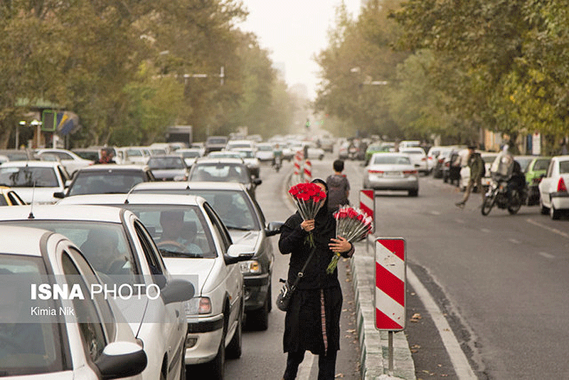 هوای تهران در ساعات گرم برای حساس‌ها ناسالم می‌شود