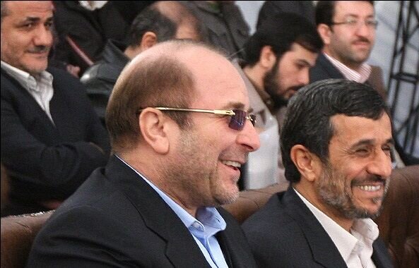 قالیباف برای ملاقات احمدی‎نژاد، به منزل او رفته بود