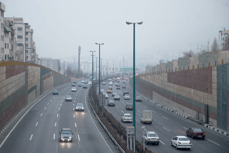 افزایش موقتی ازن در هوای تهران