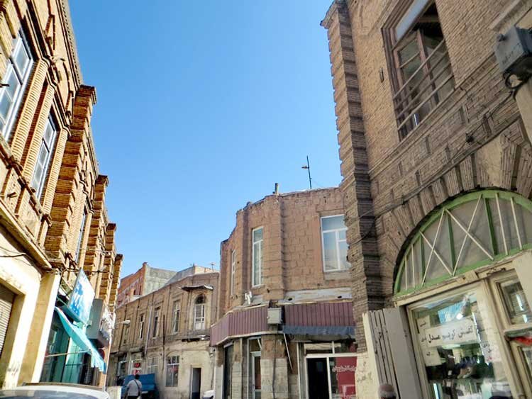 ساماندهی بافت تاریخی تبریز + جزئیات