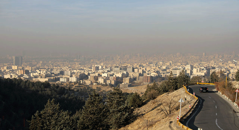 افزایش موقتی ازن و ذرات معلق در هوای تهران