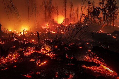 آتش و دود از جنگل‌ها تا شهرهای اندونزی