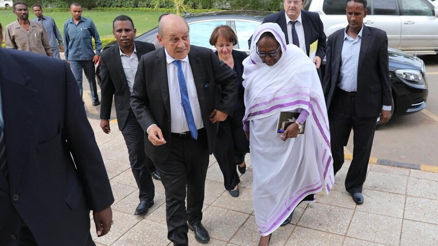 سفر وزير خارجه فرانسه به سودان