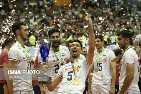 قهرمانی تیم ملی والیبال