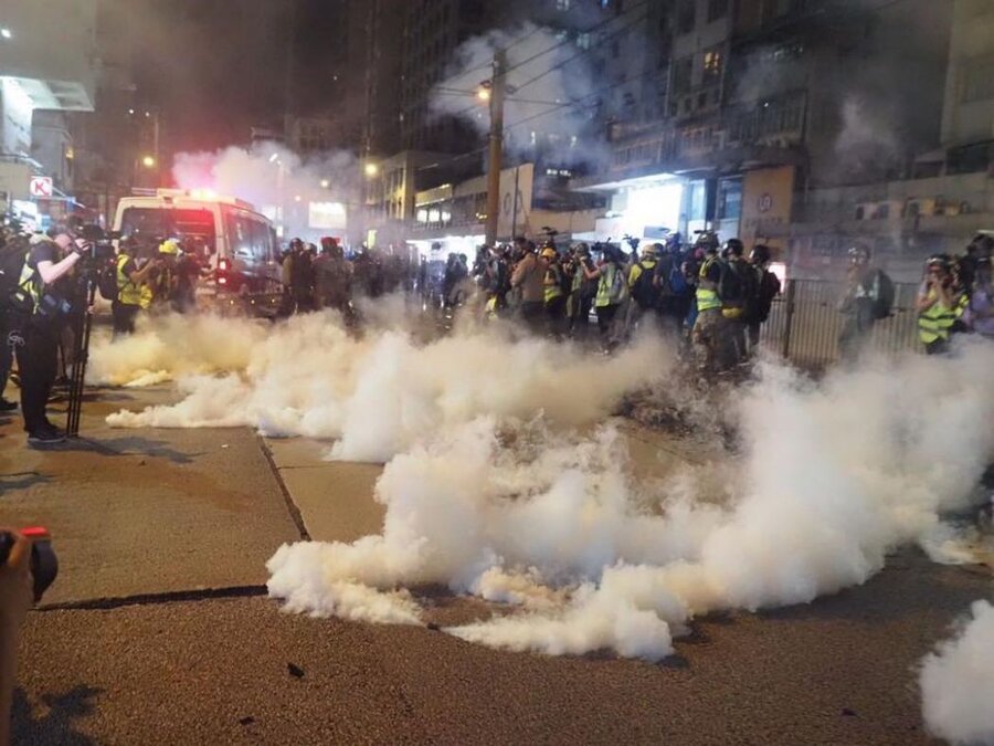 اعتراضات در هنگ كنگ