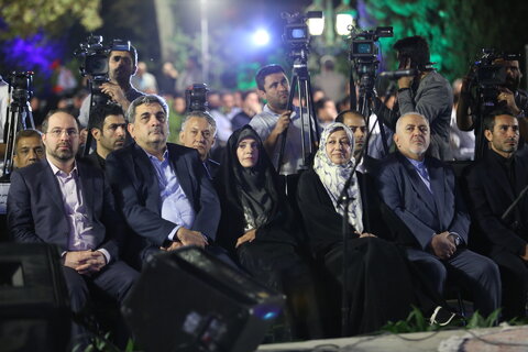 آیین نکوداشت روز تهران با حضور ظریف و حناچی | عكس: حامد خورشيدي