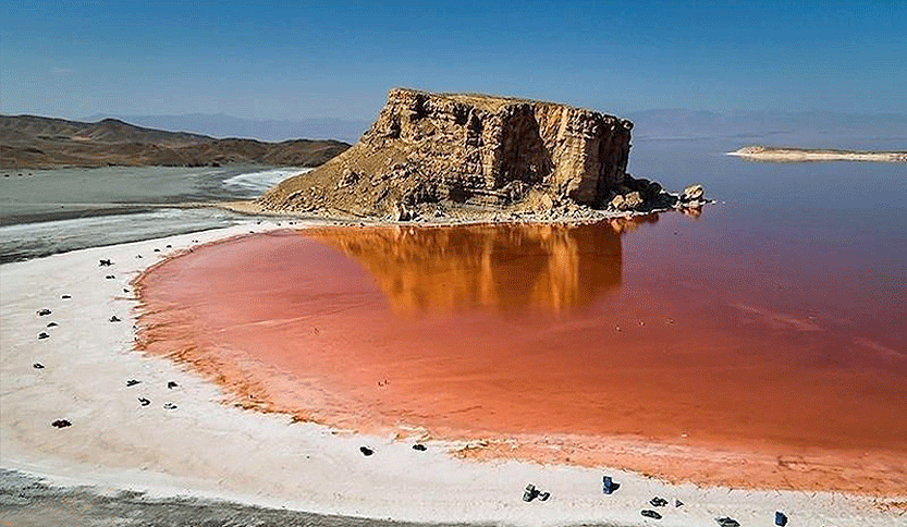 حجم آب دریاچه ارومیه بیش از ۲ میلیارد مترمکعب افزایش یافت