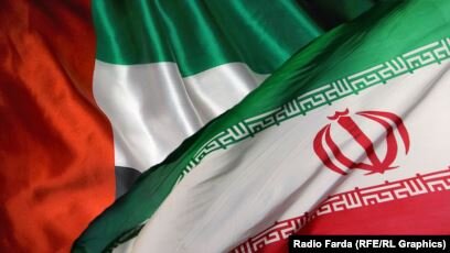 پرچم ايران و امارات